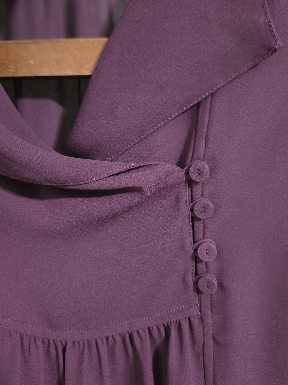 BCBGMaxAzria Plum Dress - Picture 3 of 5